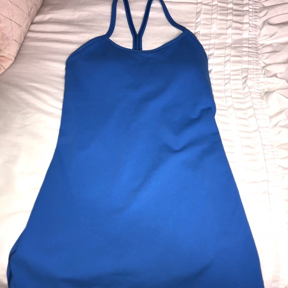 Lululemon fitted Royal blue tank top